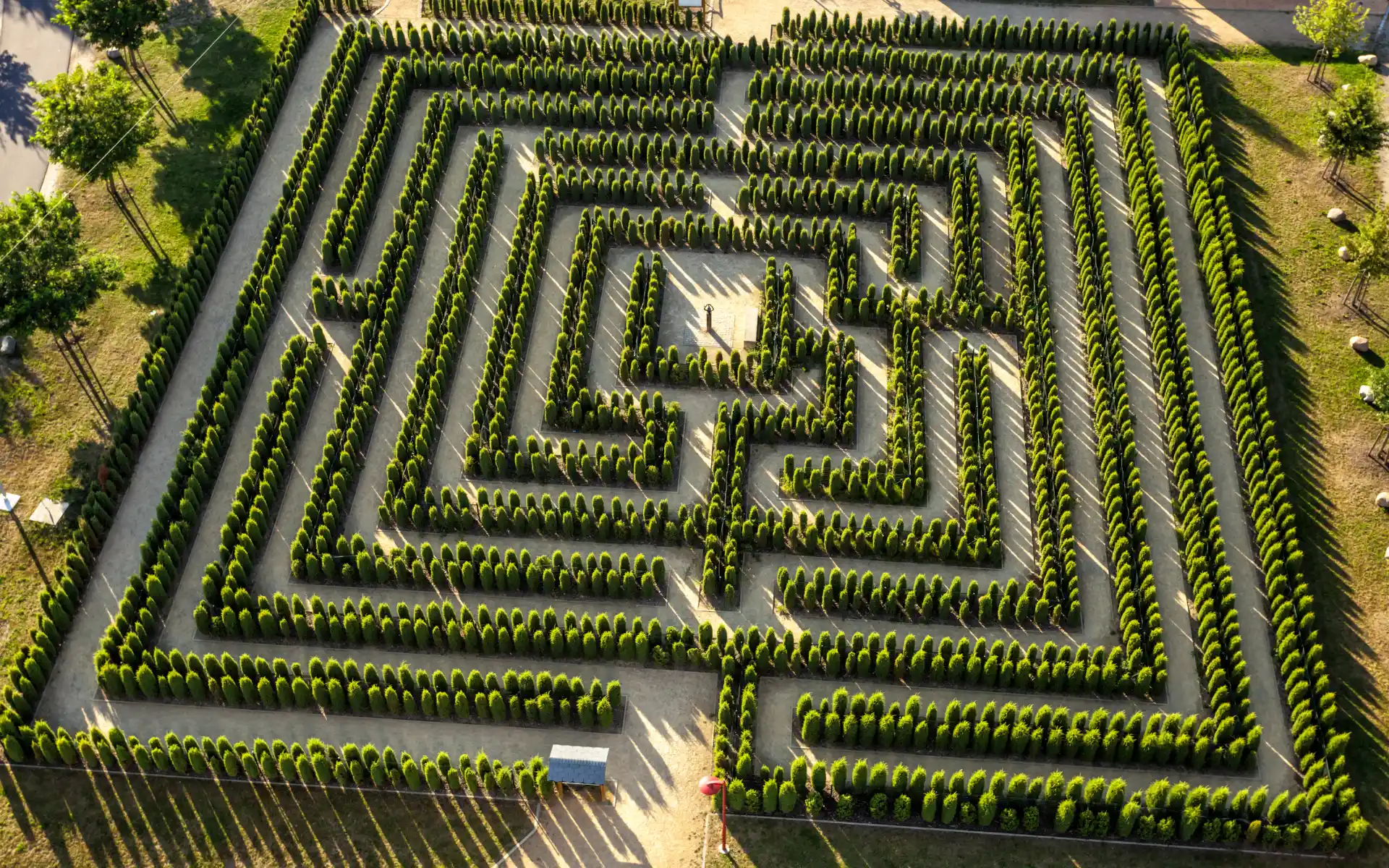 Labyrinthe mais morbihan