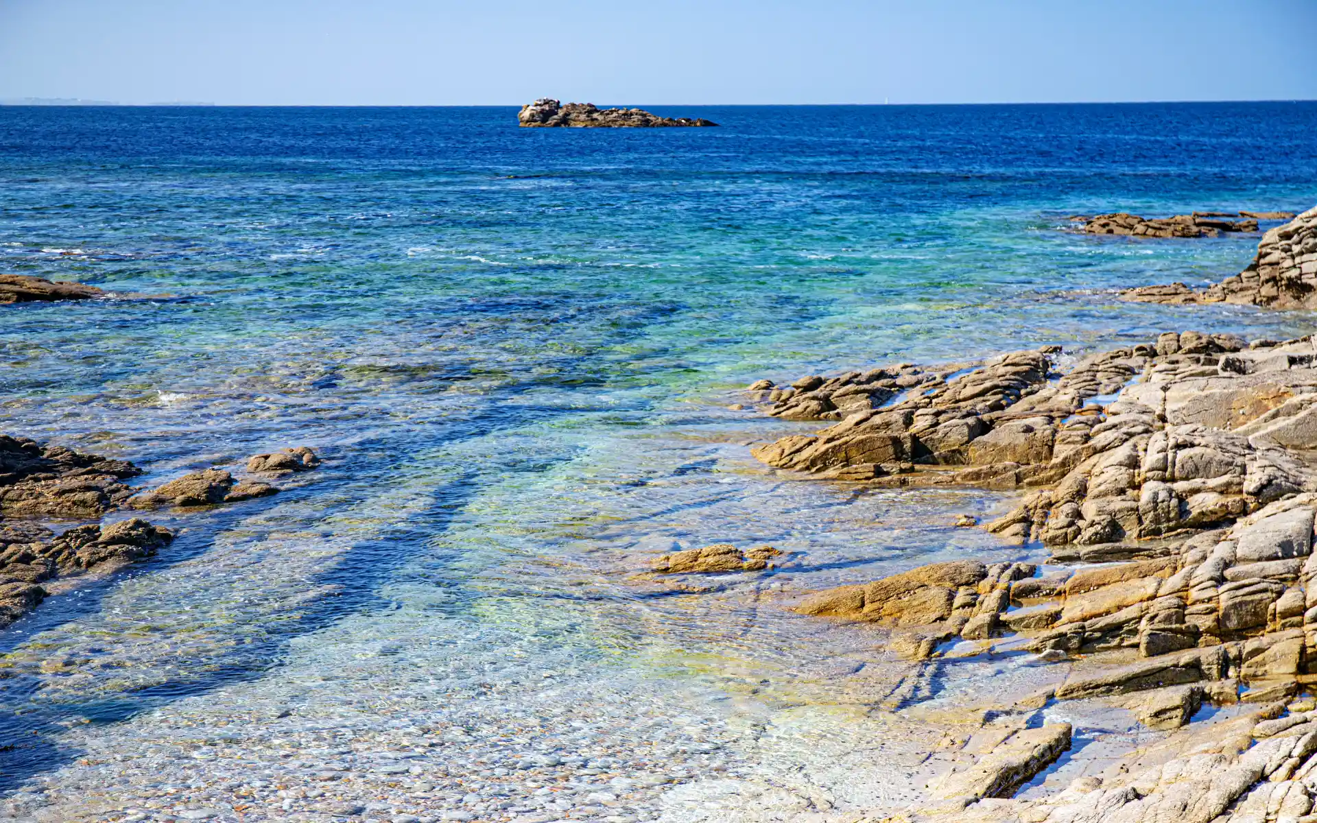 paysage mer morbihan